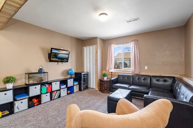 Sala de estar en el nivel inferior - 500 Broadview Dr