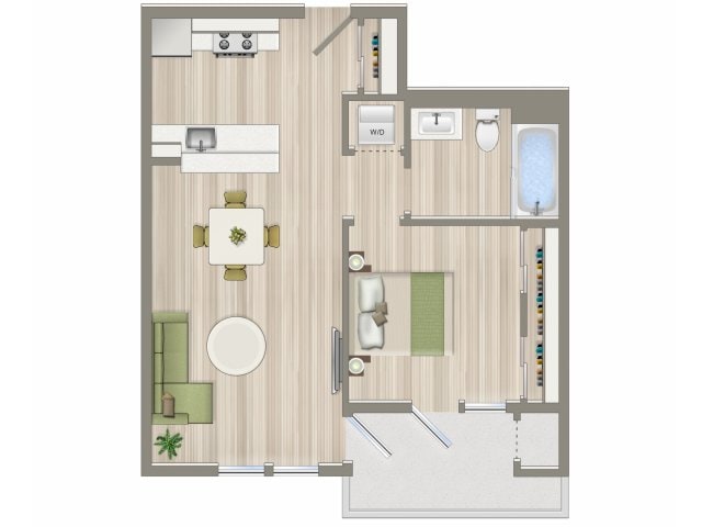 1b1b-f, 690 sq, 1x1 - Fiona