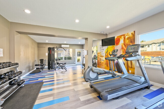 Gimnasio - The Summit at Chino Hills Apartment Homes