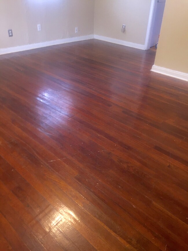 Solid hardwood floors in Livingroom, Bedrooms, and hallway. - 206 North Carter Street