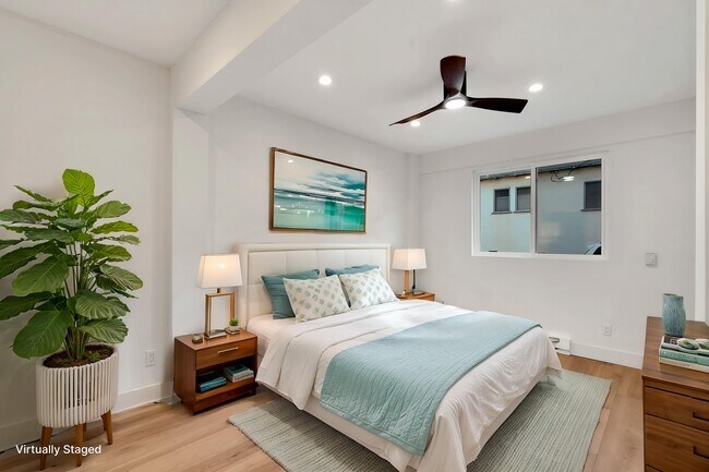 Dormitorio preparado - 20th St. Apartments