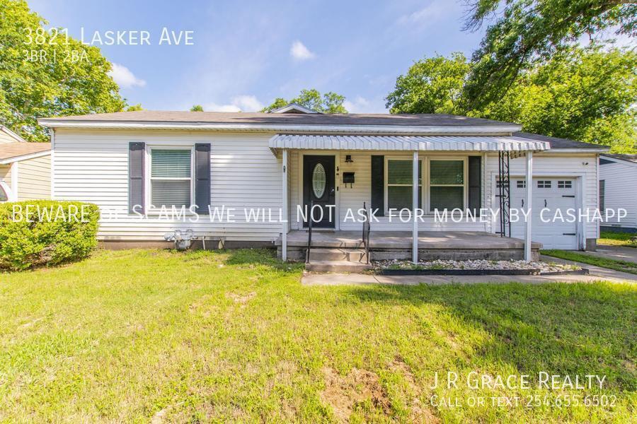 3821 Lasker Ave, Waco, TX 76707 House for Rent in Waco, TX