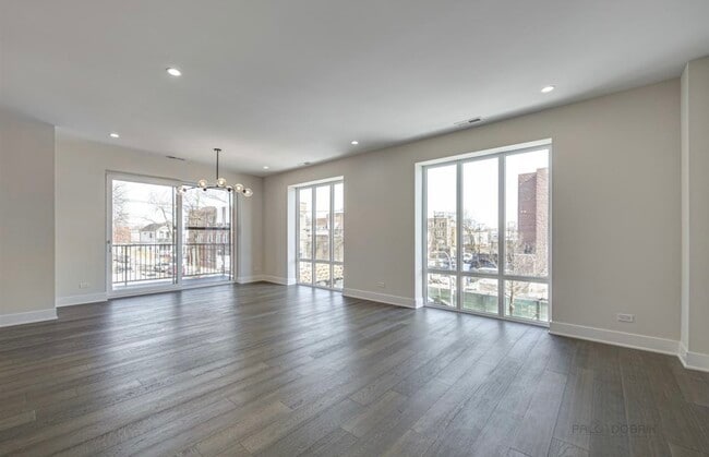 Living Room and Dining Room - 1204 N Spaulding Ave