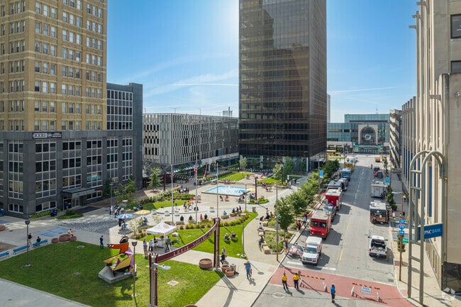Aerial - Edge 21 Apartments