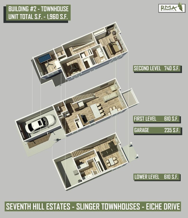 Foto del edificio - 3 Bed / 2.5 Bath Townhome w/Deck, Walkout ...