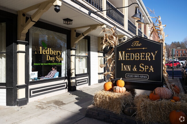 In operation since 1847, the Medberry Inn & Spa is a historic location.
