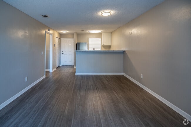 1BR, 1BA-761SF - Living room - Caroline Village