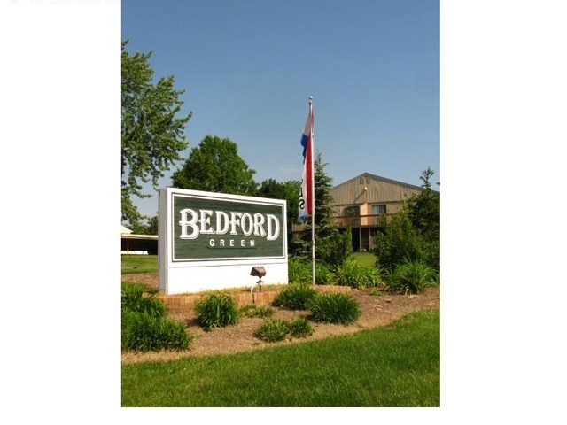 Entrance Sign - Bedford Green Apartments