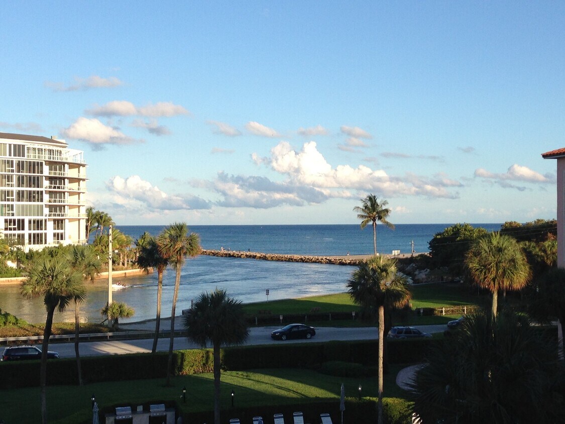 View to Ocean from Screened Patio - 1040 Banyan Rd