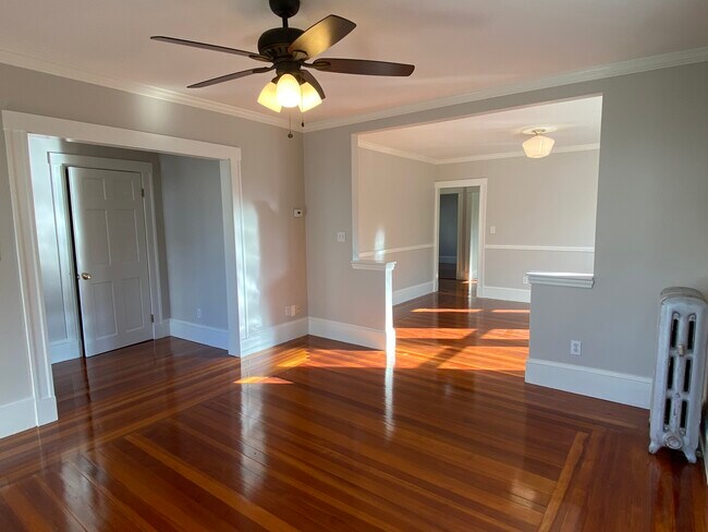 living room and dining room - 25 Loring St