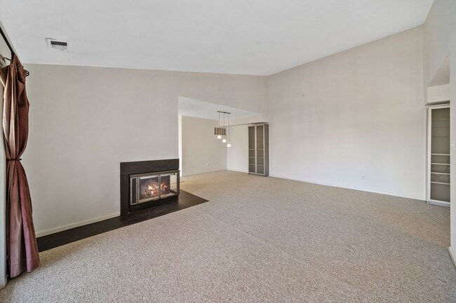 Two sided fireplace. - 109 Delamere Dr