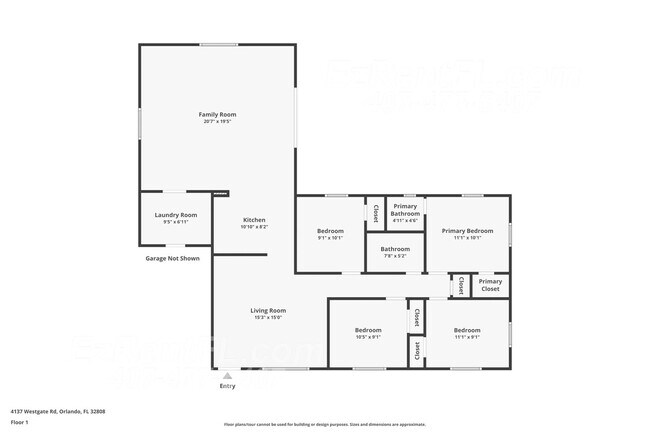 Building Photo - Remodeled 4/1.5 with Large Family Room