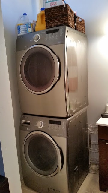 High capacity, front-loading washer and dryer - 2261 Blake Street