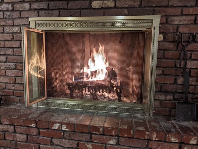 Wood burning fireplace - 27 Volunteer Way