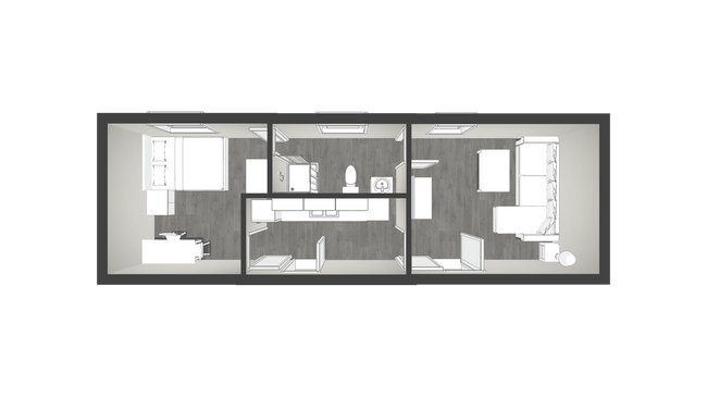 Foto del edificio - Spacious 1BR Single Unit Living with Campus Views