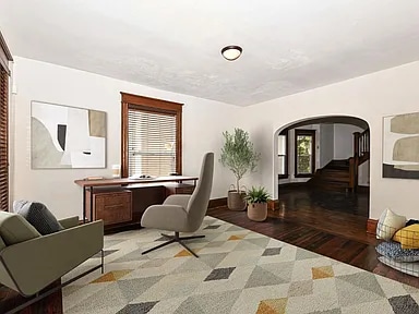 Living Room (staged) - 1432 Lasalle St