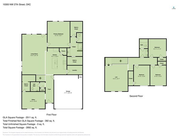 Building Photo - Very Nice 4 Bedroom 2 1/2 Bath in Yukon Schools + an office + bonus room