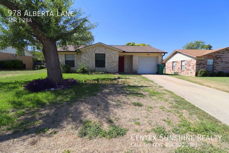 978 Alberta Ln, Harker Heights, TX 76548 House Rental in Harker