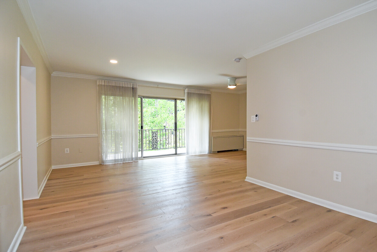 New hardwood floors - 3535 Chevy Chase Lake Dr