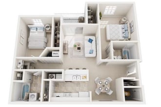 Interior Photo - Villas at North Oak