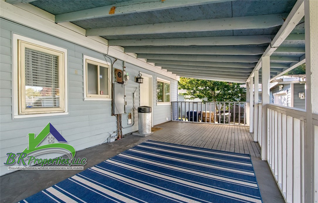 Large back porch for lots of entertaining - 1451 E 34th St