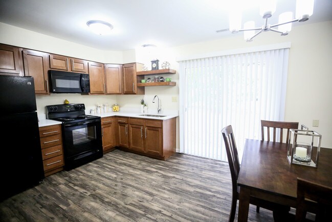 Cocina completamente equipada - OAK TERRACE APARTMENTS