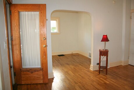 Living room and dining room - 223 Houston Pl