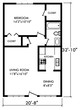 1BD 1BA, sq ft 670