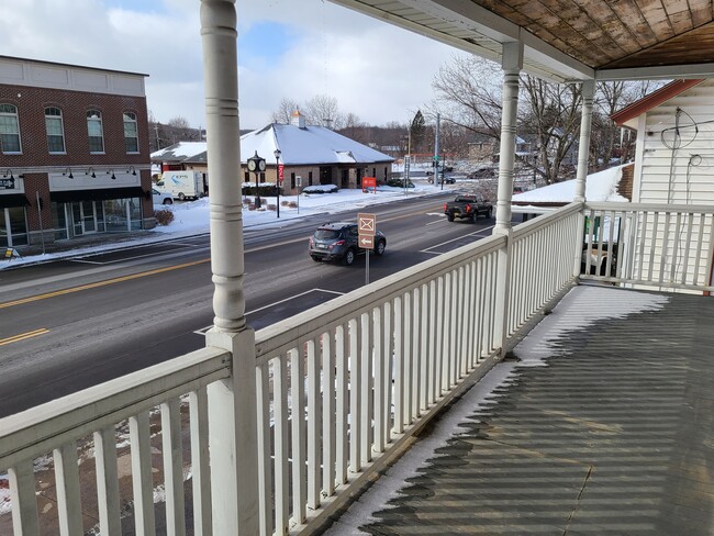 Front Porch Looking Over Historic Victor - 40 W Main St