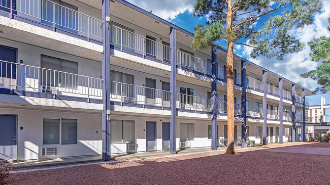 Experience community living with spacious balconies and bright interiors. - Residence at Sierra Vista