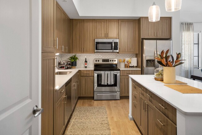 Apartment Kitchen - The Point at North Palm Beach