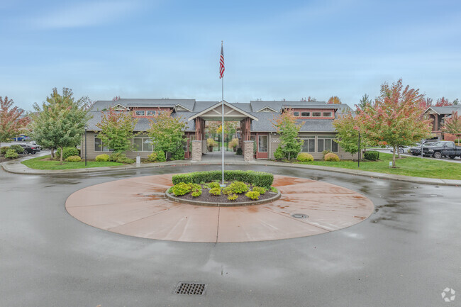 Front Entrance - Olympus Court Apartments