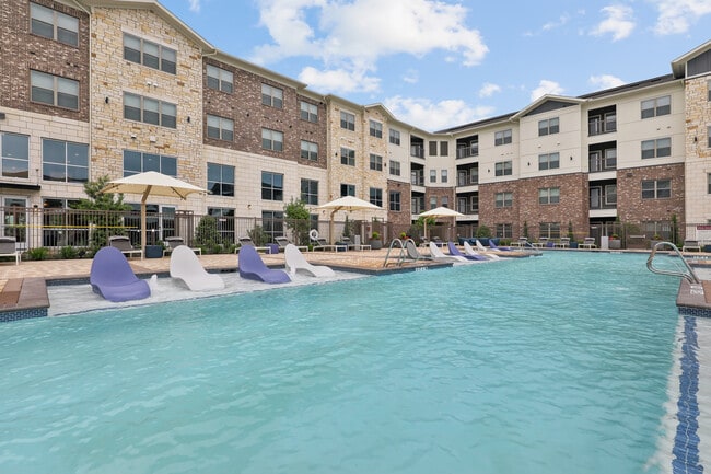 Resort-Style Salt-Water Pool with Sun Shelf - The Ownsby