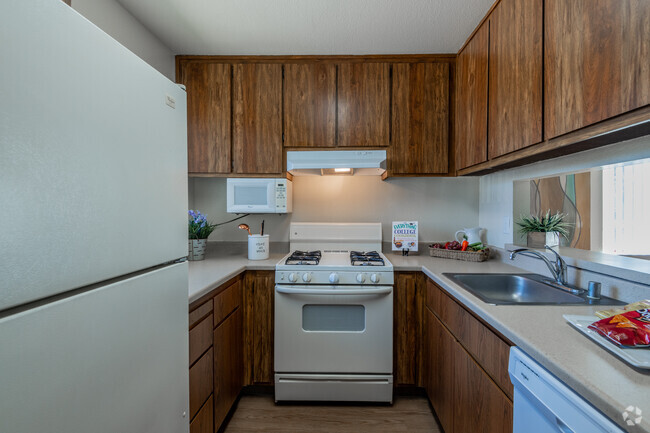 2x1 Kitchen - Chaparral Apartments