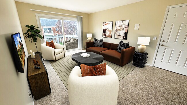 Viva en Royal Oak en una linda zona residencial privada cerca del centro de RO, todas sus tiendas, bistrós, entretenimiento, mercado de agricultores, ferias, vida social. - Briarwood Park Apartments
