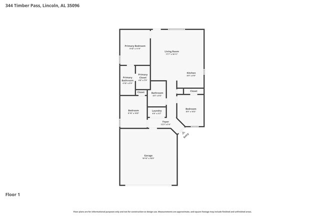 Foto del edificio - New Construction Home for Rent in Lincoln, AL!