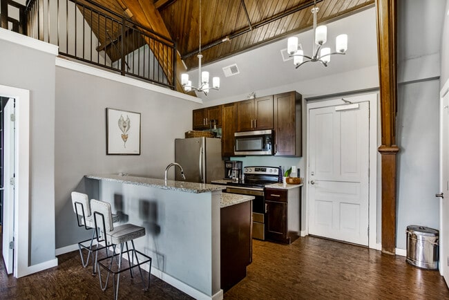 Unit 209 Kitchen - Sanctuary Lofts