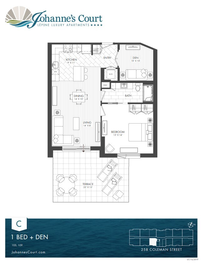 Building Photo - 1 Bedroom + Office with Terrace | Lepine A...