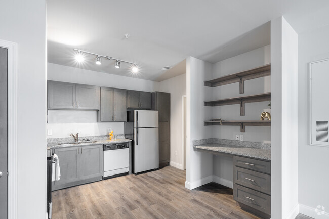 1BR, 1BA - 752SF - Kitchen - Beckstone