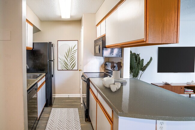 Cocina luminosa - Brookside Apartments