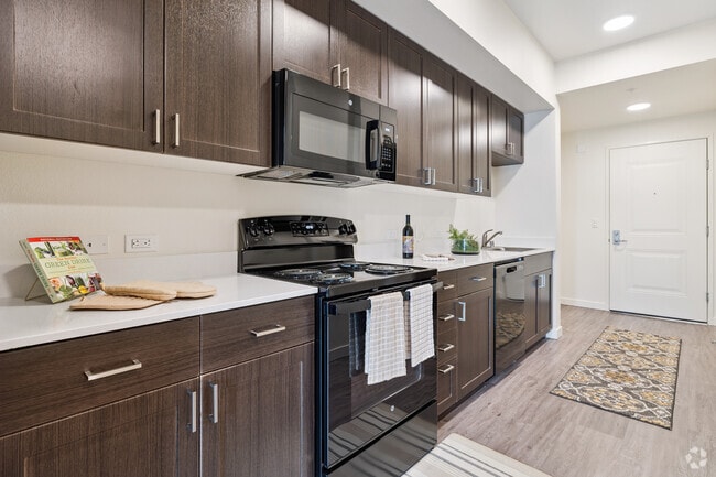 1 habitación, 1 baño - 453 pies cuadrados: Cocina - El Camino Real