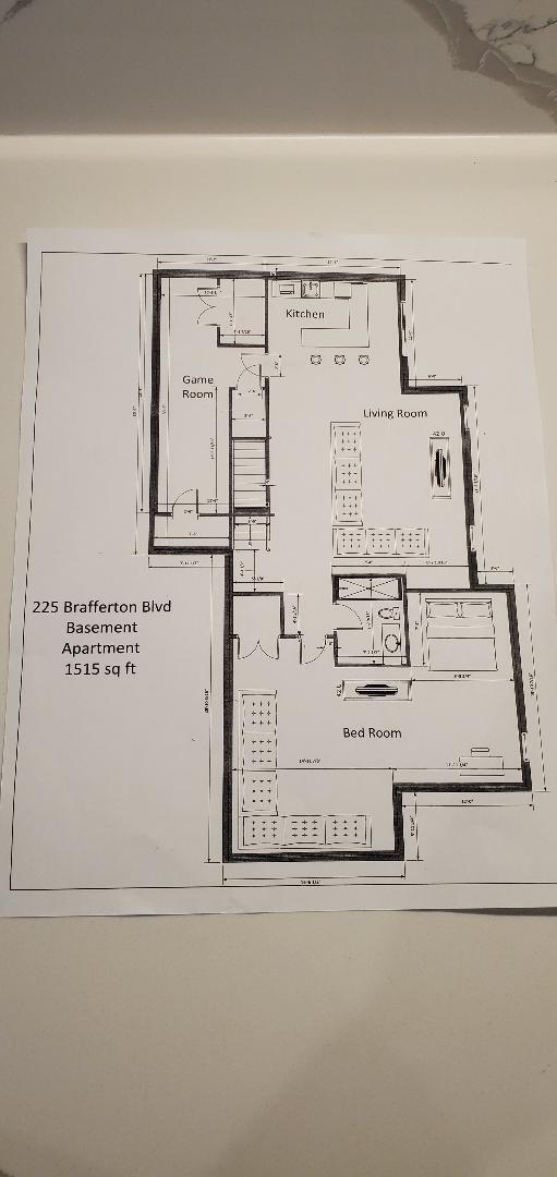 Floor Plan - 225 Brafferton Blvd