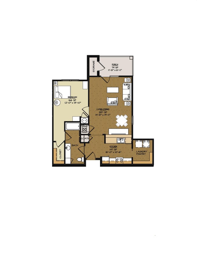 1HAB/1BA - Franklin Hills