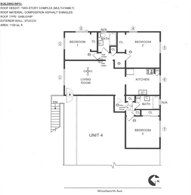 Floor Plans - 10230 Woodworth Ave