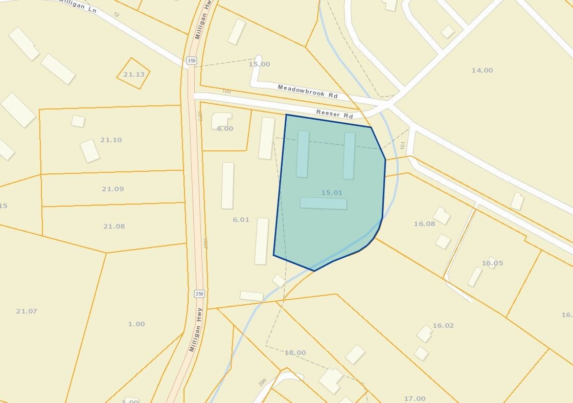 Mapa de la parcela - Buffalo Creek