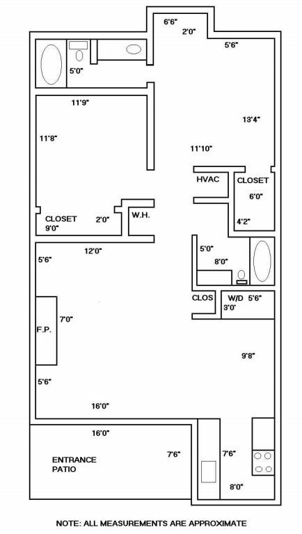 2HAB/2BA - Toler Place Townhomes