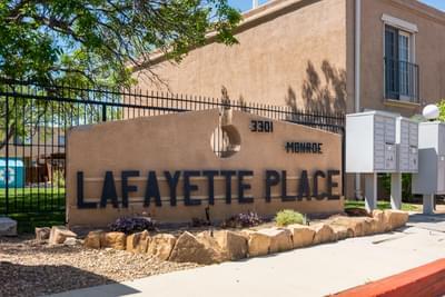 Entrance to condominium complex - 3301 Monroe St NE