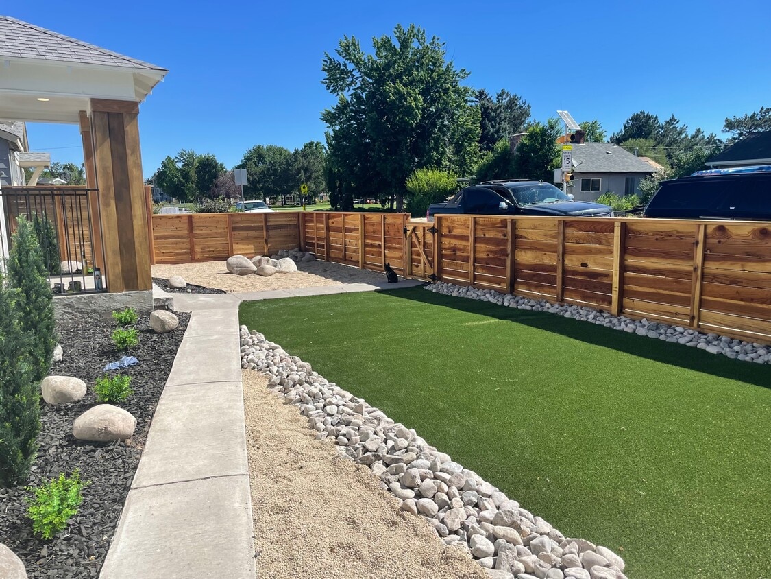 front yard - 421 4th St
