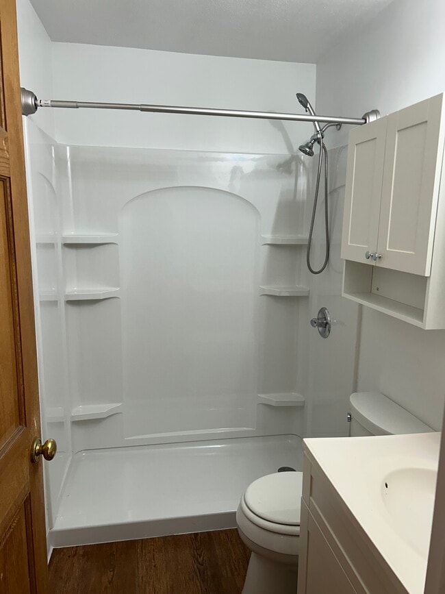 Bathroom newly remodeled with walk in shower - 3718 15th Ave