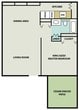 One Bed One Bath Parkside